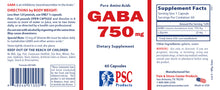 Load image into Gallery viewer, GABA 750 mg