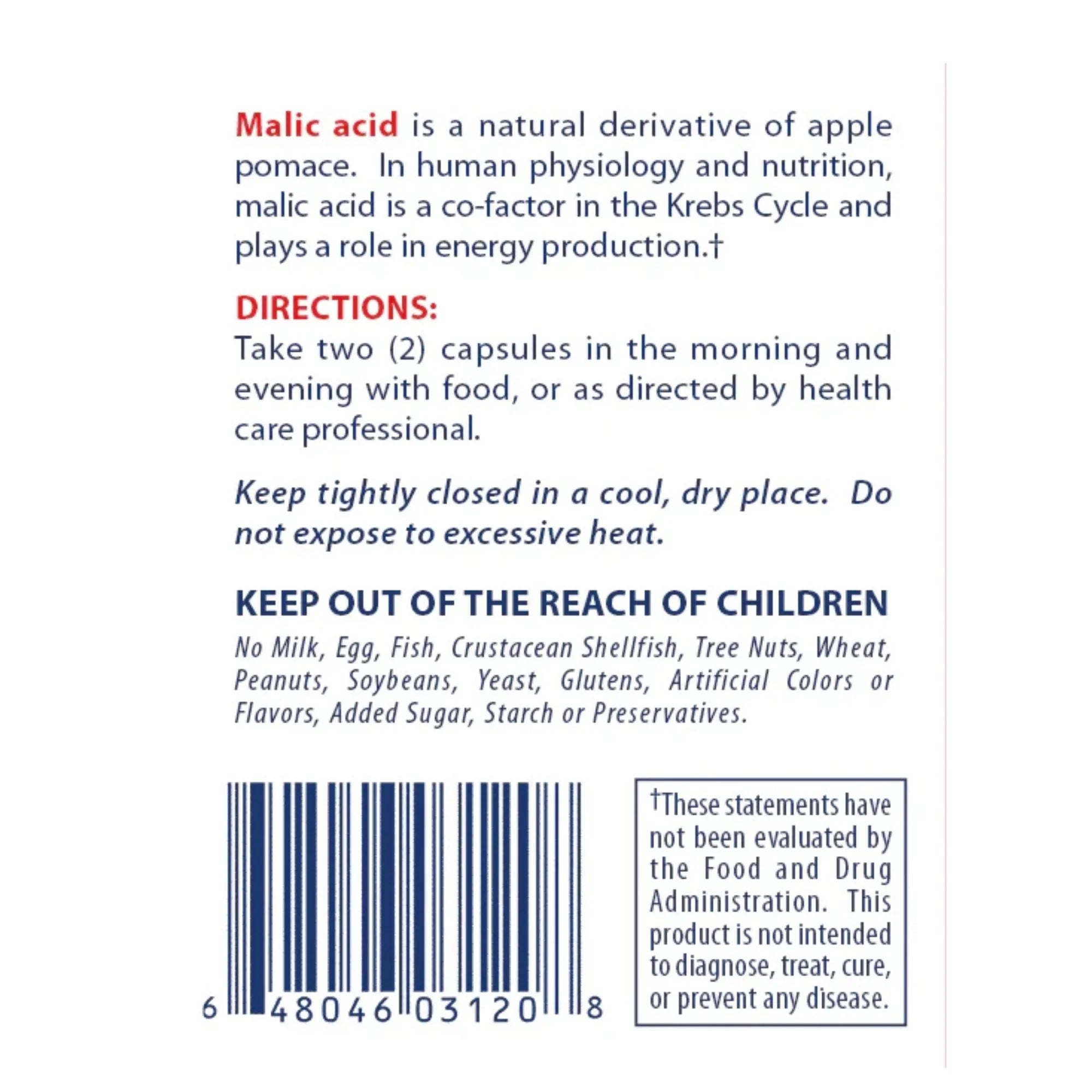 Malic Acid Plus® - Pain & Stress Center