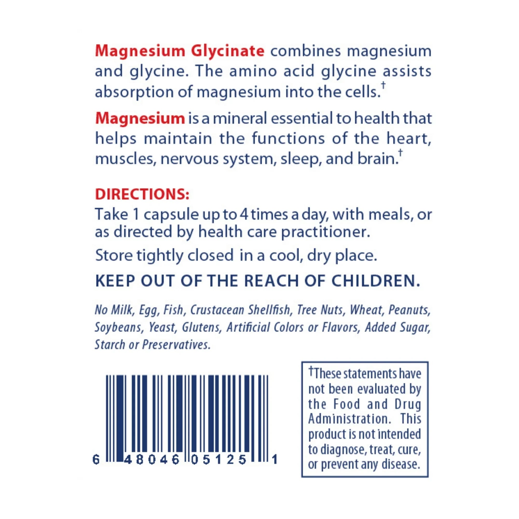 Mag Glycinate - Pain & Stress Center