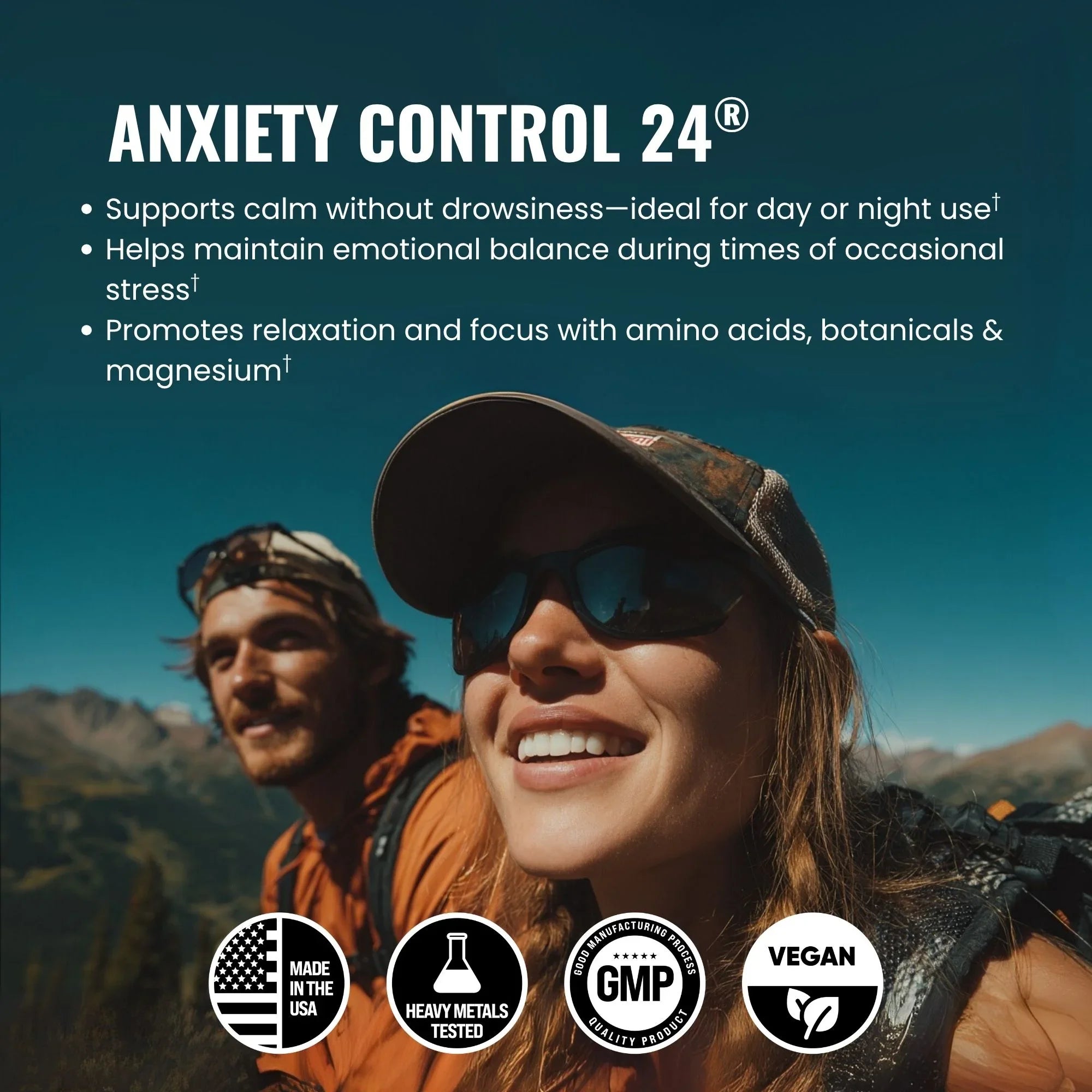 Anxiety Control 24® - Natural Anxiety Stress Support - Pain & Stress Center