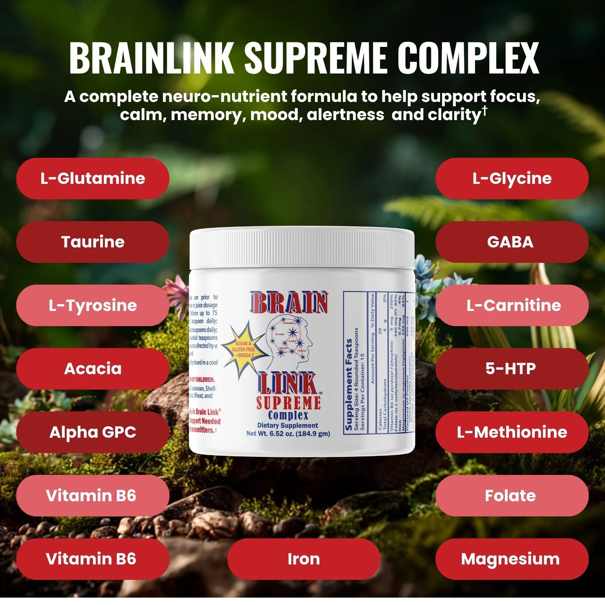 Brain Link Supreme Complex® - Pain & Stress Center