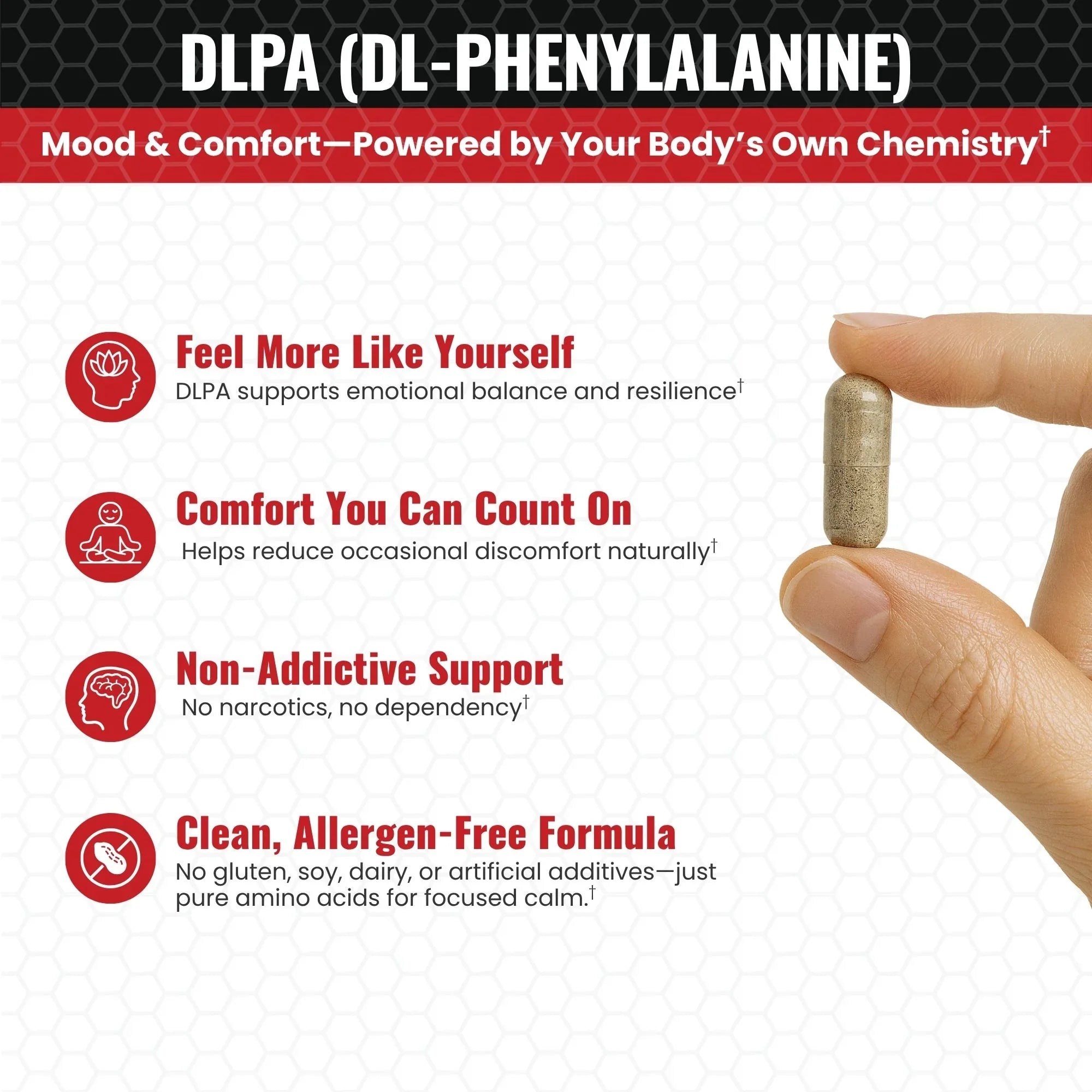 DLPA (DL-Phenylalanine) - Pain & Stress Center
