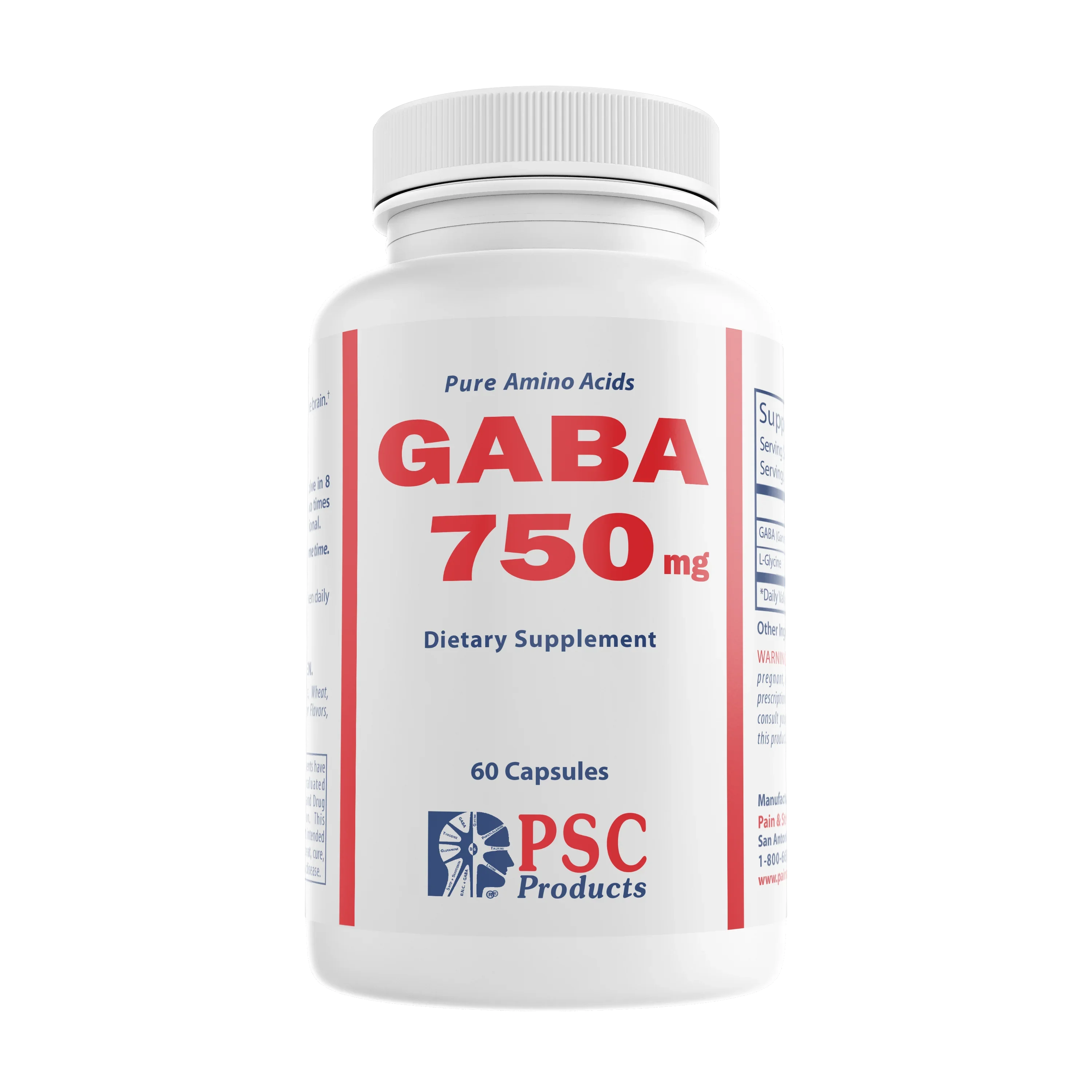 GABA 750 mg - Pain & Stress Center