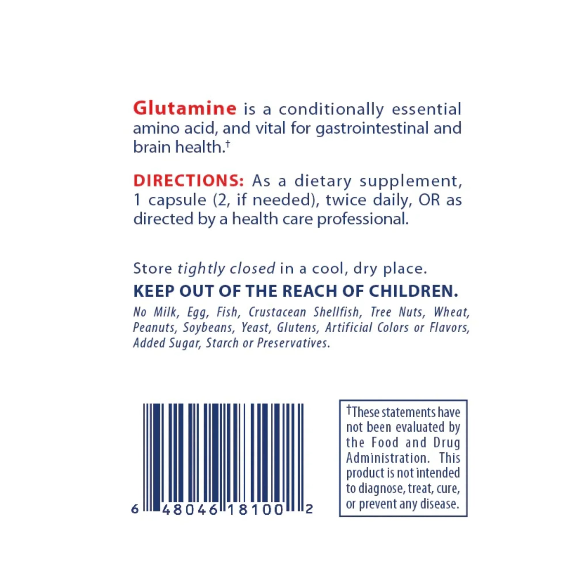 Glutamine - Pain & Stress Center