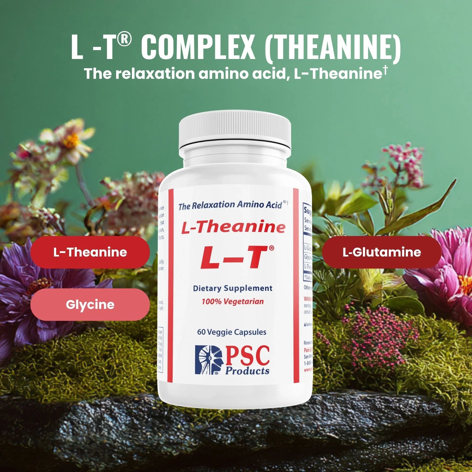 L -T® Complex (Theanine) - Pain & Stress Center