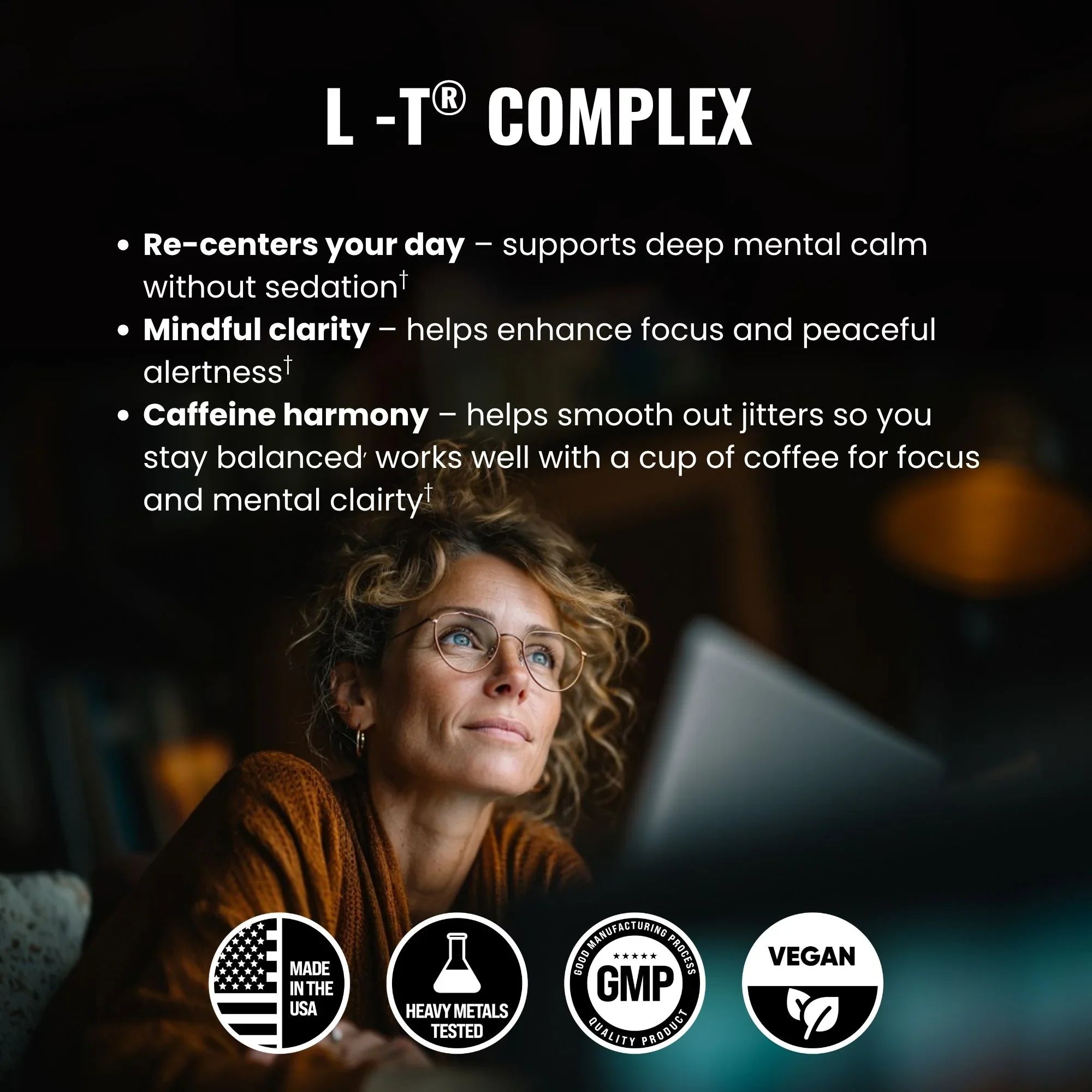 L -T® Complex (Theanine) - Pain & Stress Center