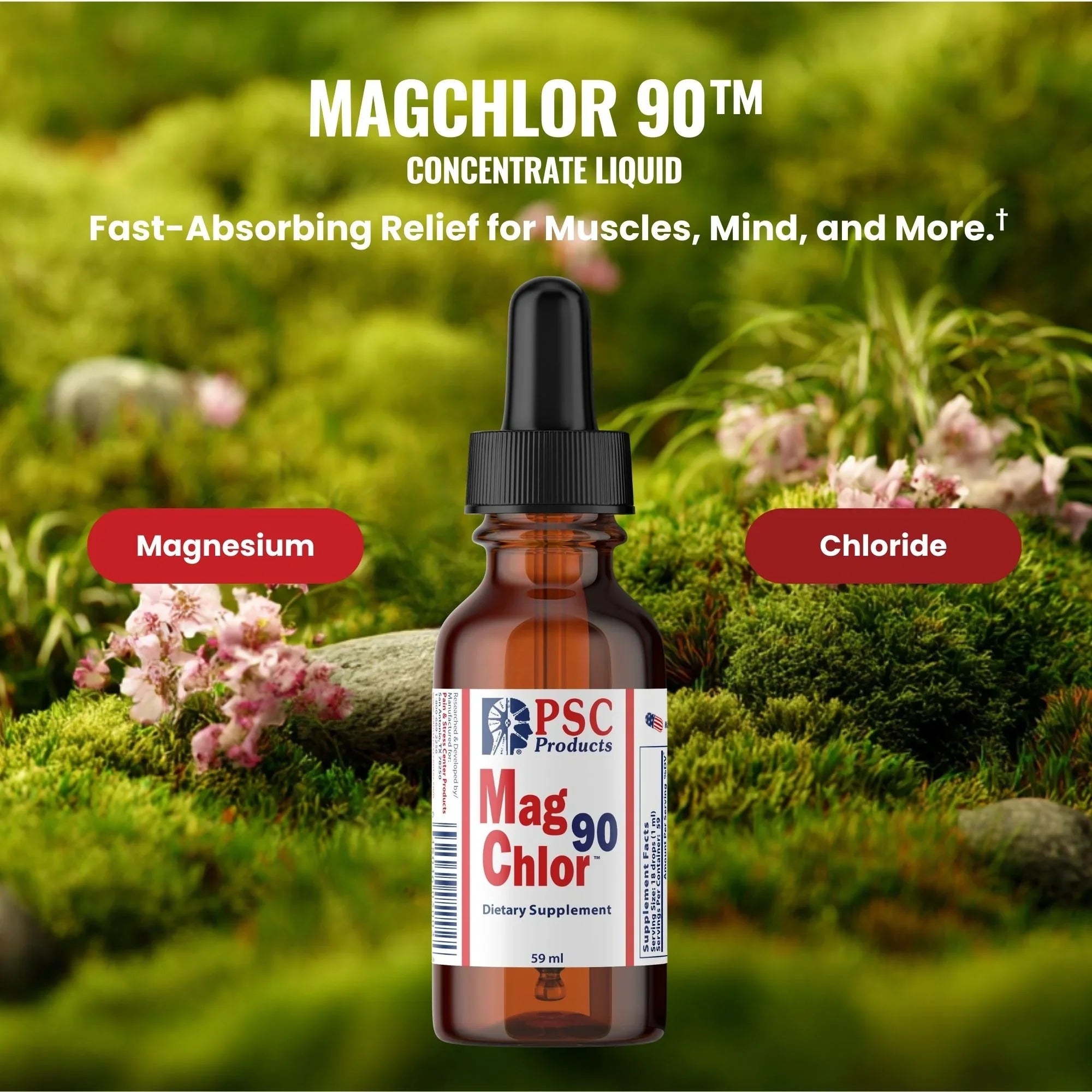 MagChlor 90™ Concentrate Liquid - Pain & Stress Center