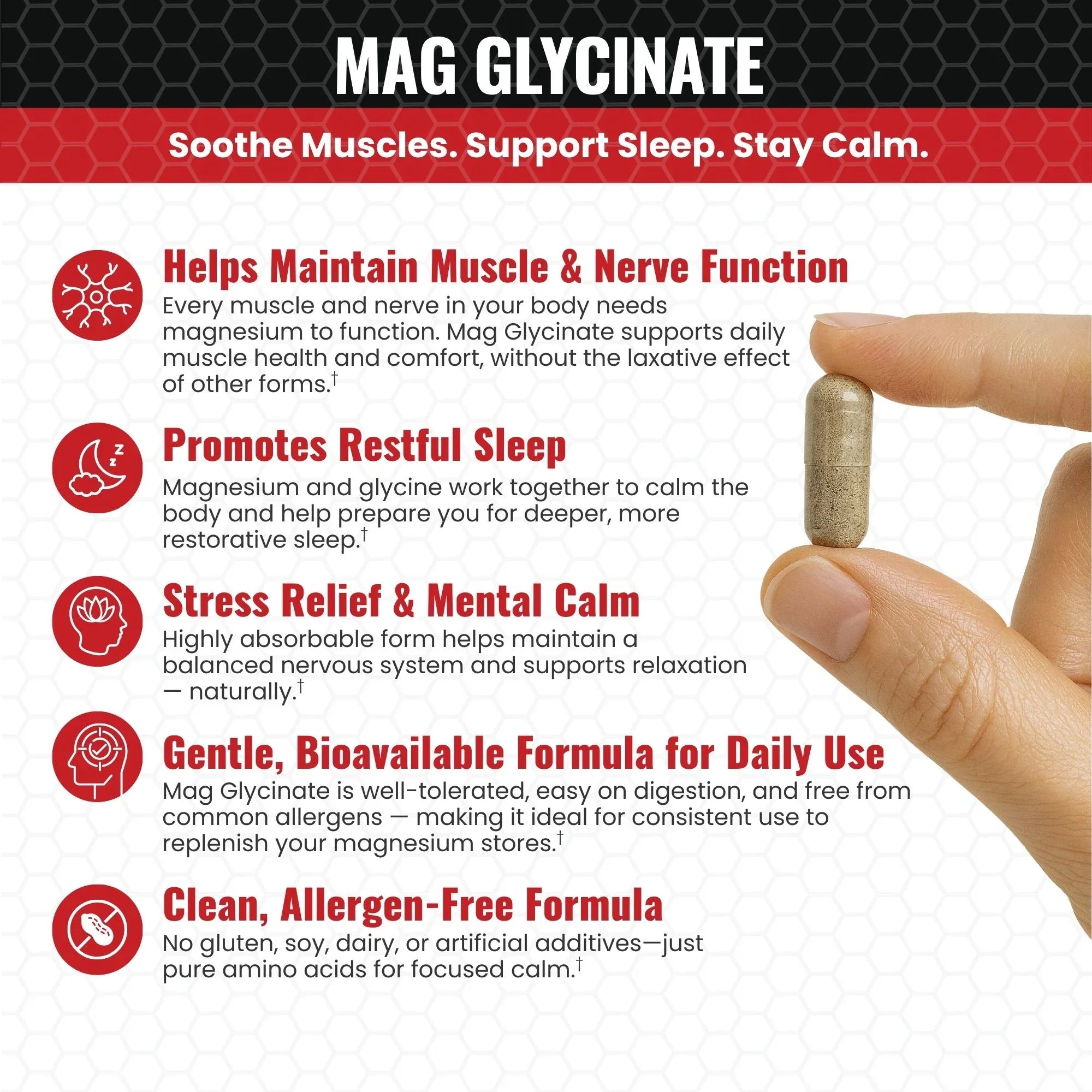 Mag Glycinate - Pain & Stress Center