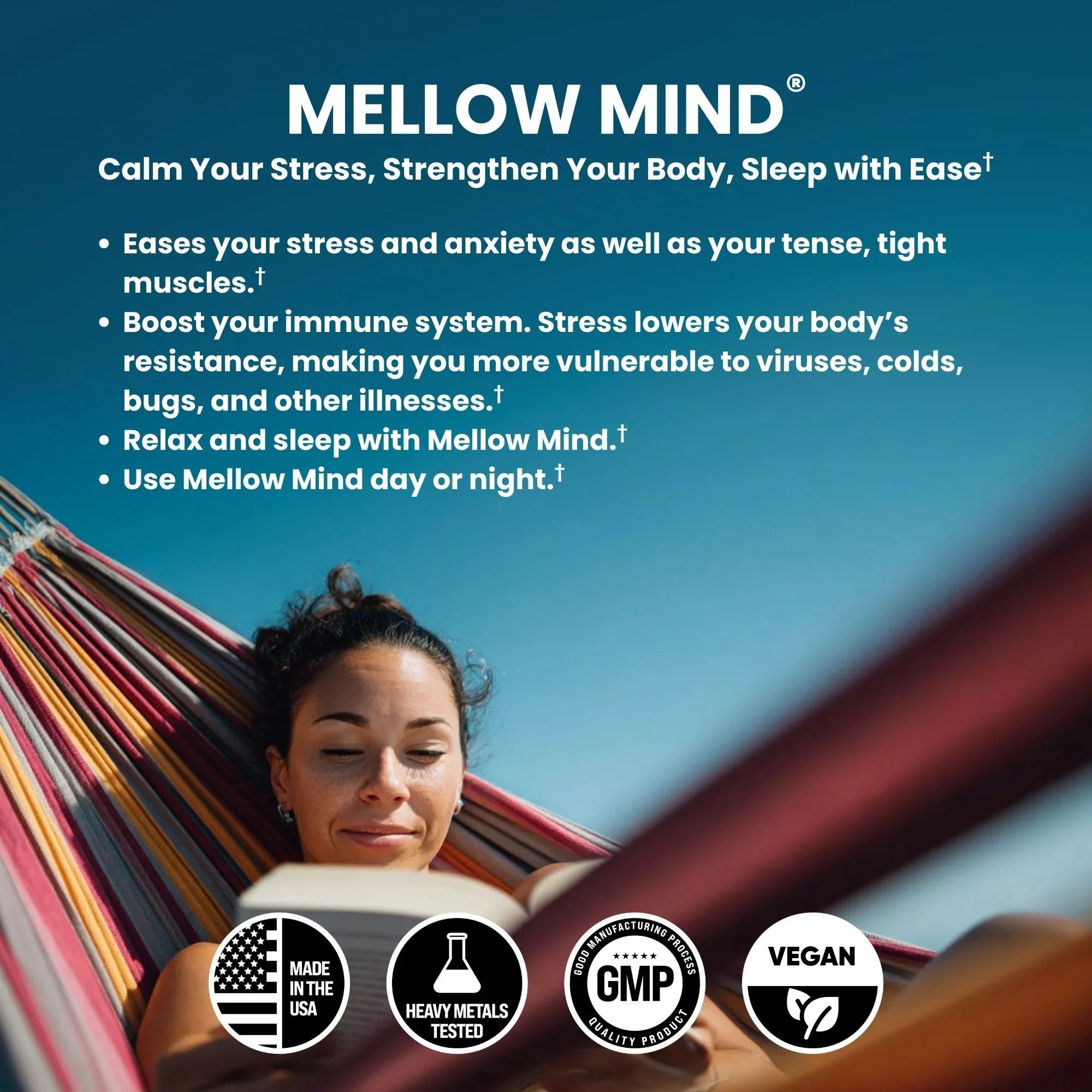Ashwagandha + Mellow Mind® - Pain & Stress Center
