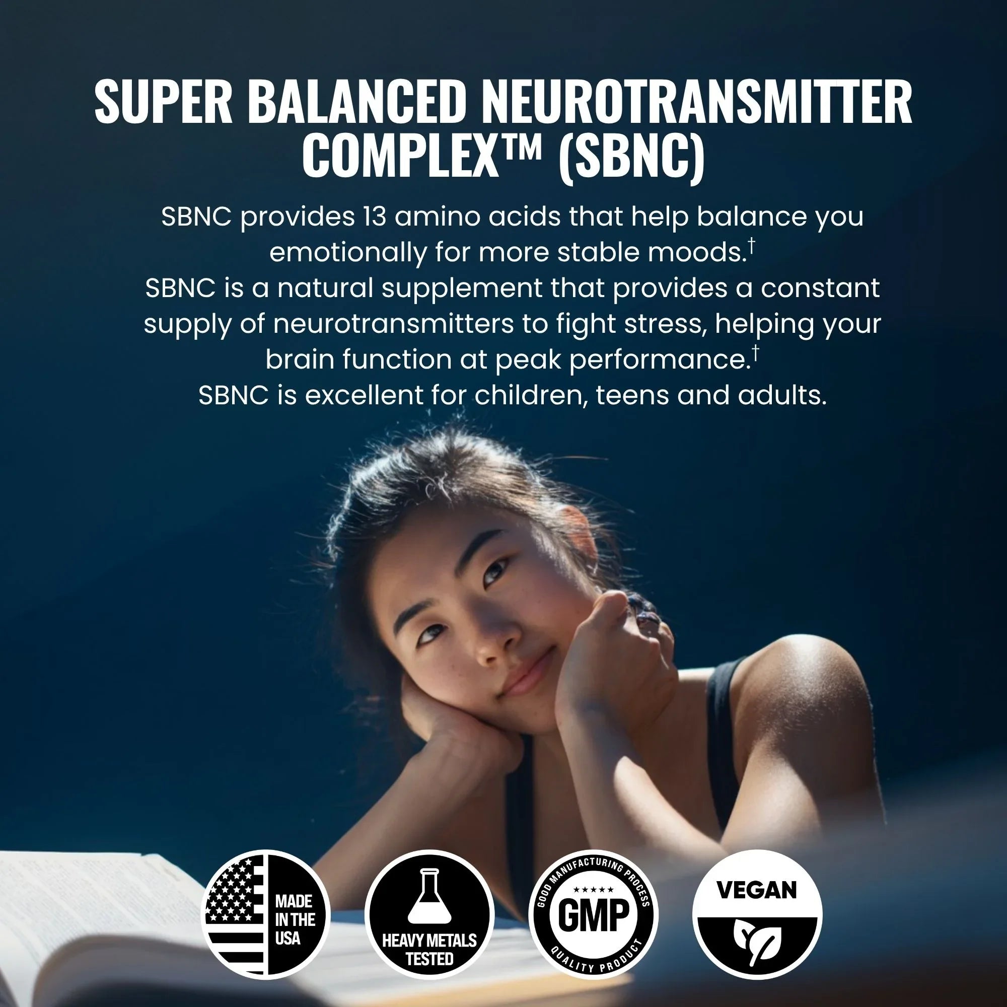 Super Balanced Neurotransmitter Complex™ (SBNC) - Pain & Stress Center