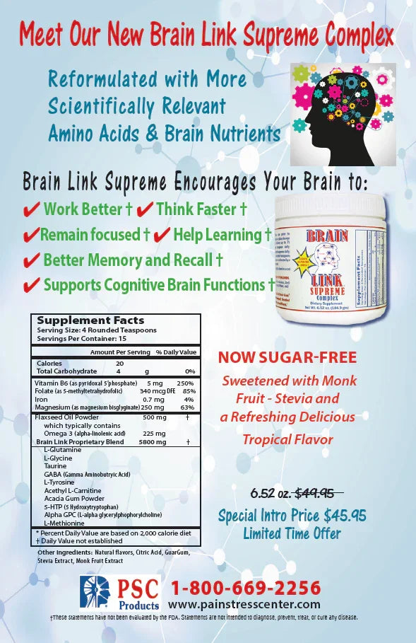 Brain Link Supreme Complex® - Pain & Stress Center