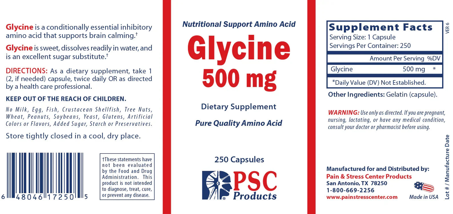 Glycine - Pain & Stress Center