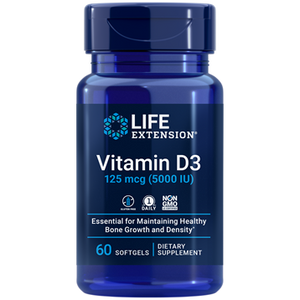 Vitamin D3, 125 mcg