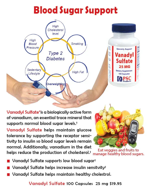 Vanadyl Sulfate - Pain & Stress Center